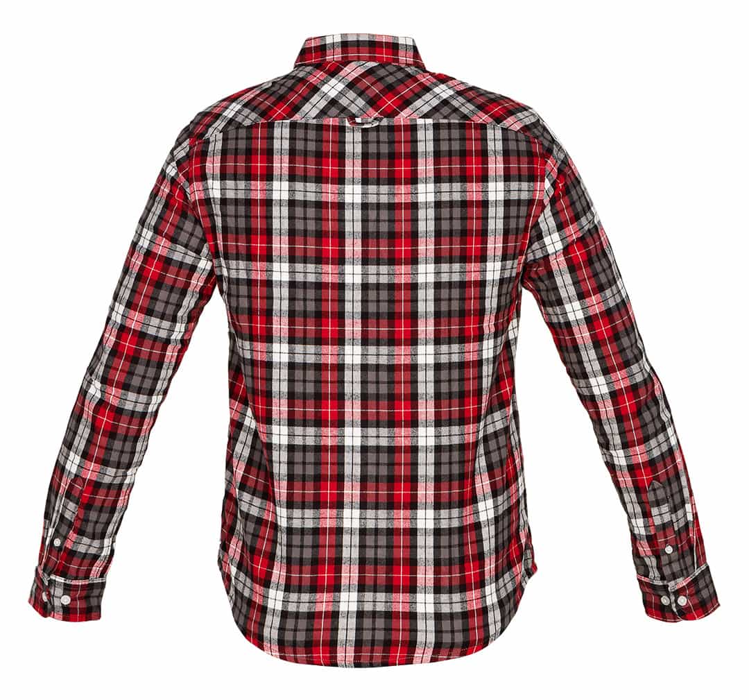 NEO Flannel shirt checkered red-black-white size L 10