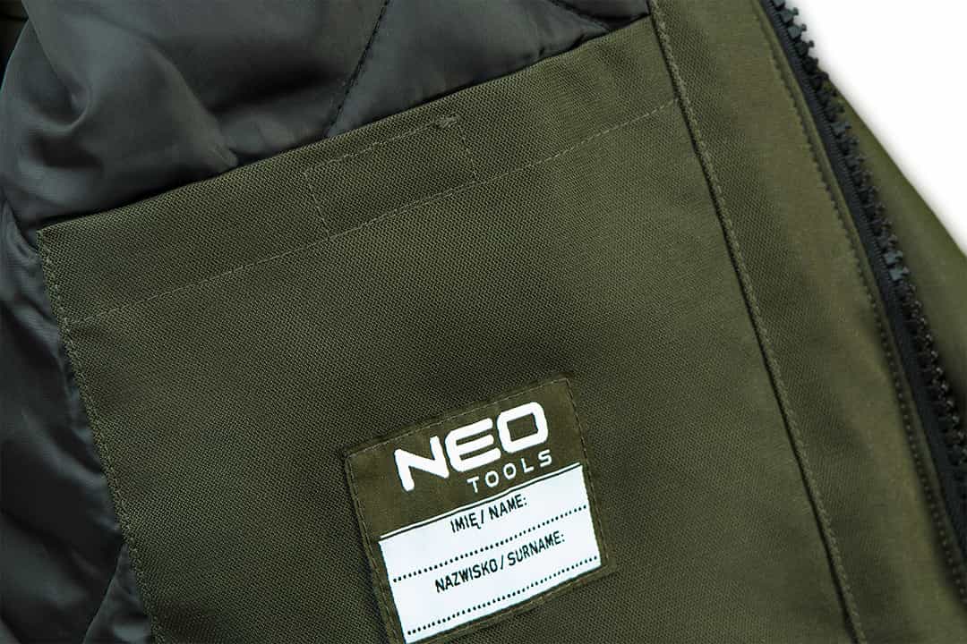 NEO Camo work jacket, size XXL - ideal for working in harsh conditions 10