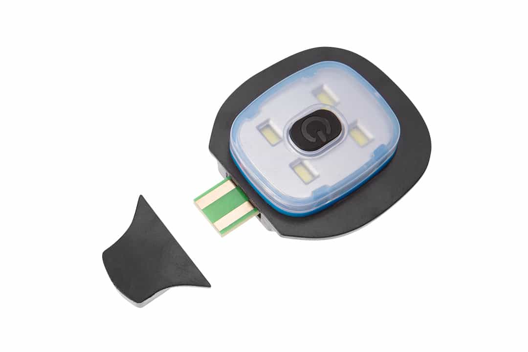 NEO Cap with LED flashlight navy-gray-green PREMIUM 7