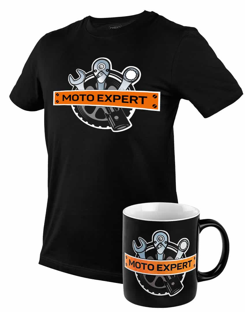 NEO T-shirt MOTO Expert with print, size XXXL 5