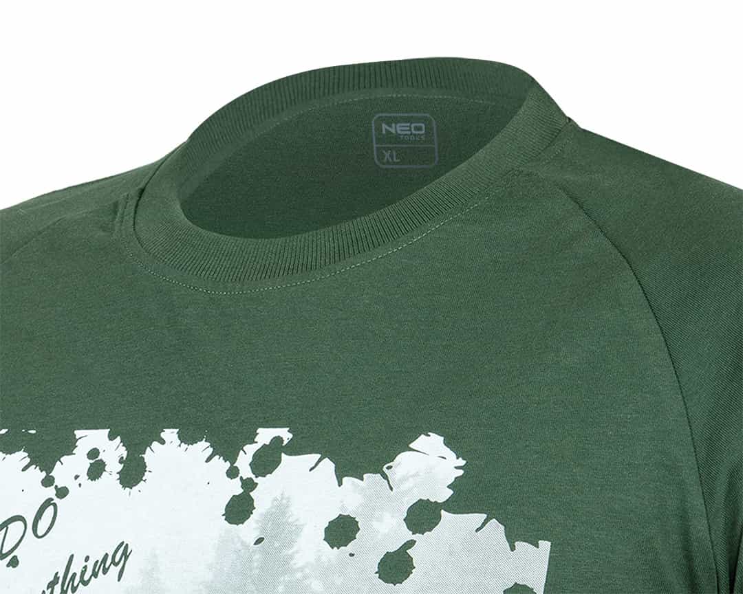 NEO TOOLS Outdoor T-shirt, forest, size XL 6