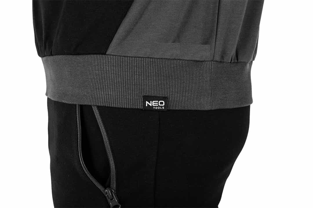 NEO TOOLS COMFORT Sweatshirt gray-black size S - perfect for work and everyday use 9
