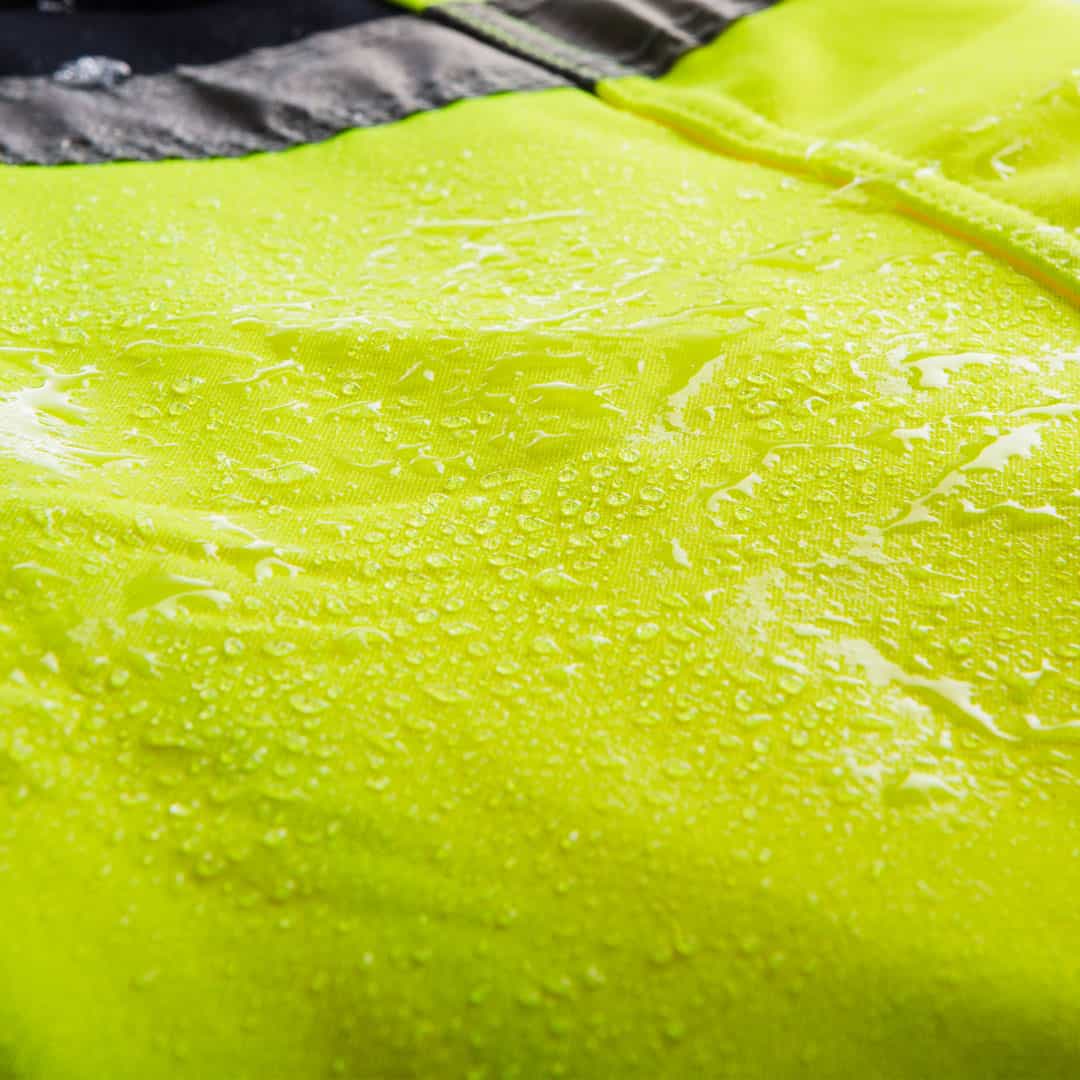 NEO High visibility softshell work trousers yellow size M - comfort and safety 9