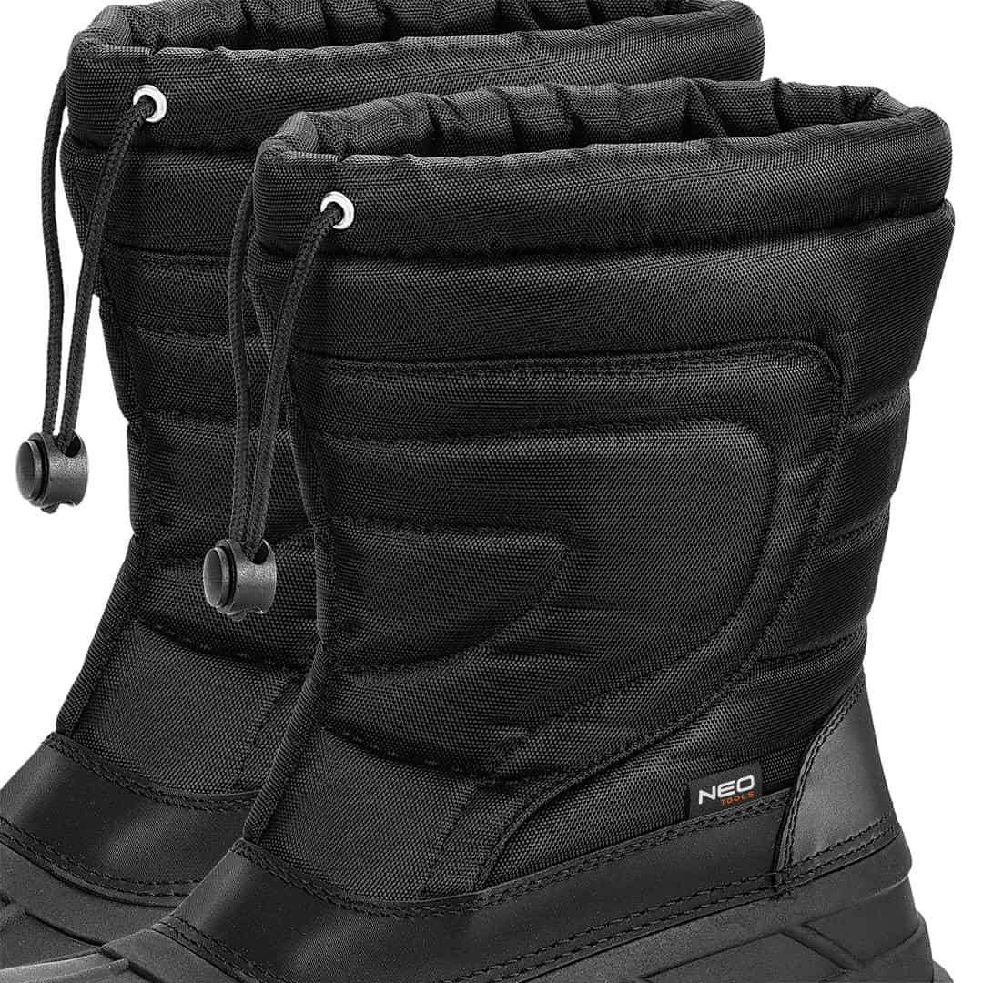 NEO Men's Snow Boots - Slip-on Winter Boots Size 44 5