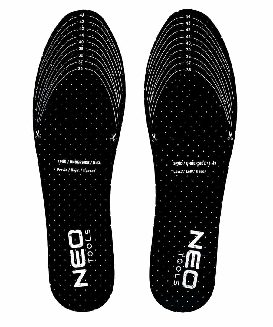 NEO TOOLS Active carbon shoe insoles - comfort for your feet 3