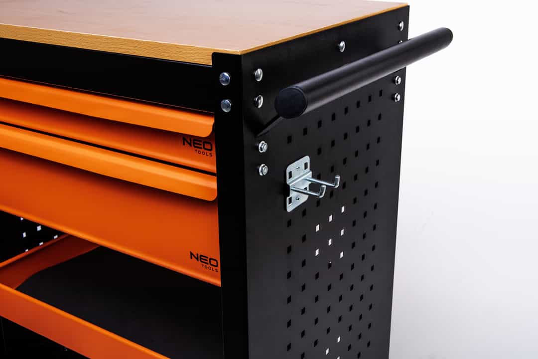 NEO Double hook steel 40 mm - 3 pieces ideal for the workshop 2