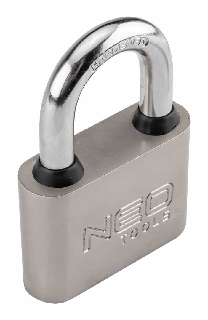 NEO TOOLS Padlock 60 mm - solid security with 3 keys 6