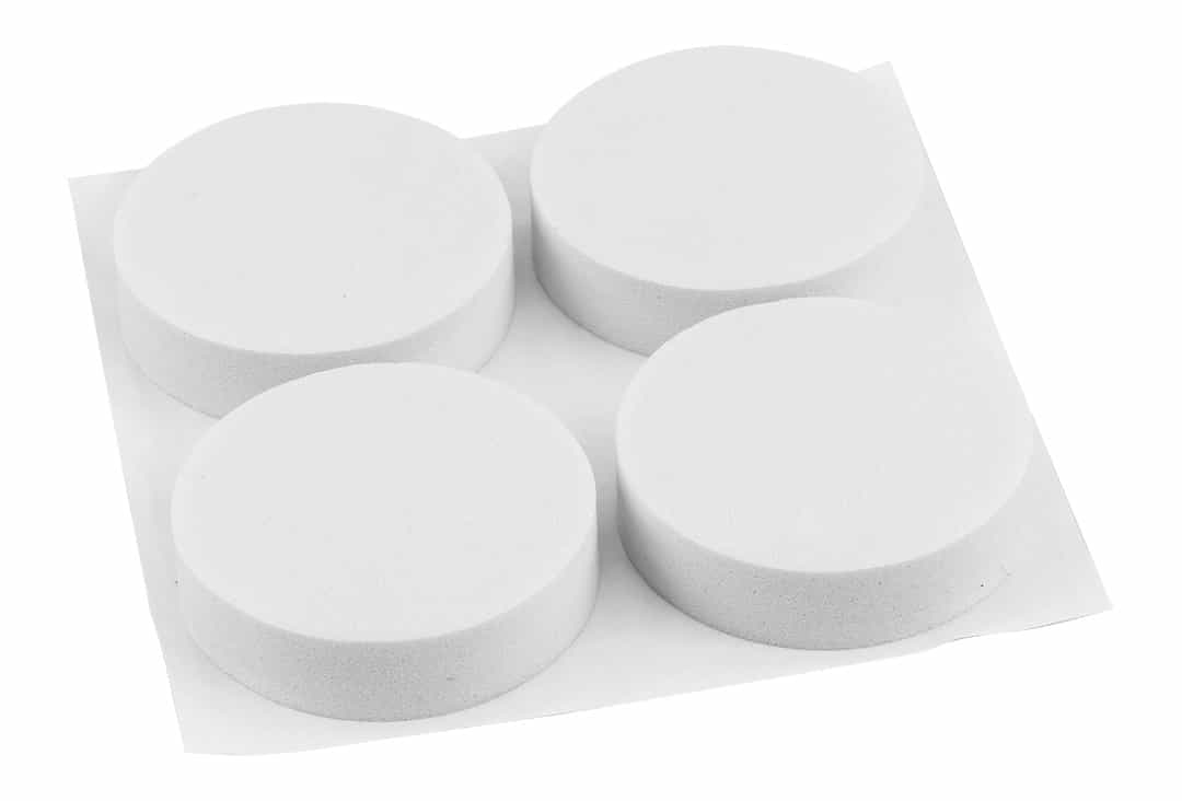 NEO TOOLS Silicone Pads Self-Adhesive - 40mm, 4 Pieces for Protecting Your Surfaces 3