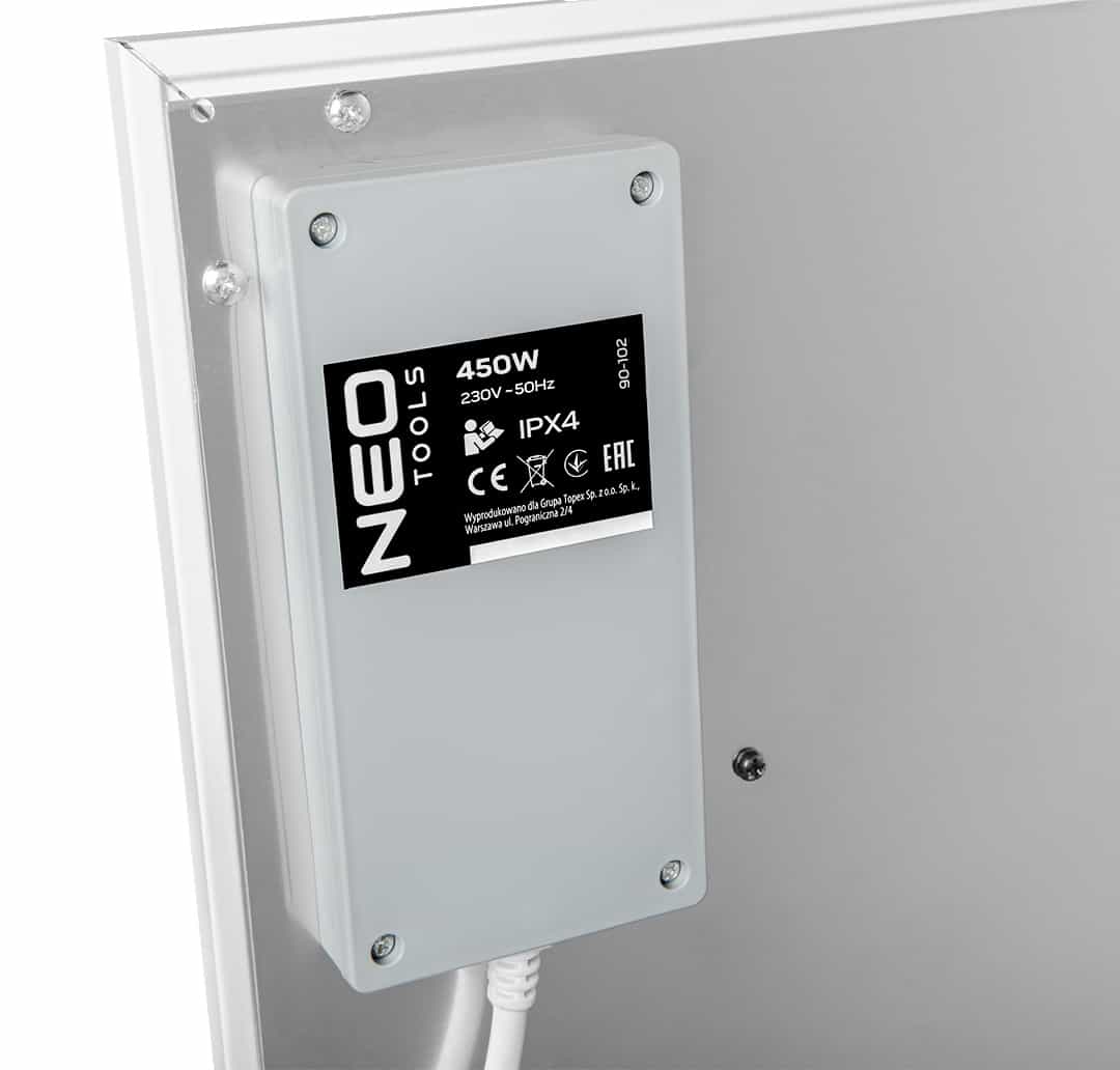 NEO Infrared Heating Panel 450W - comfortable warmth in your home 7