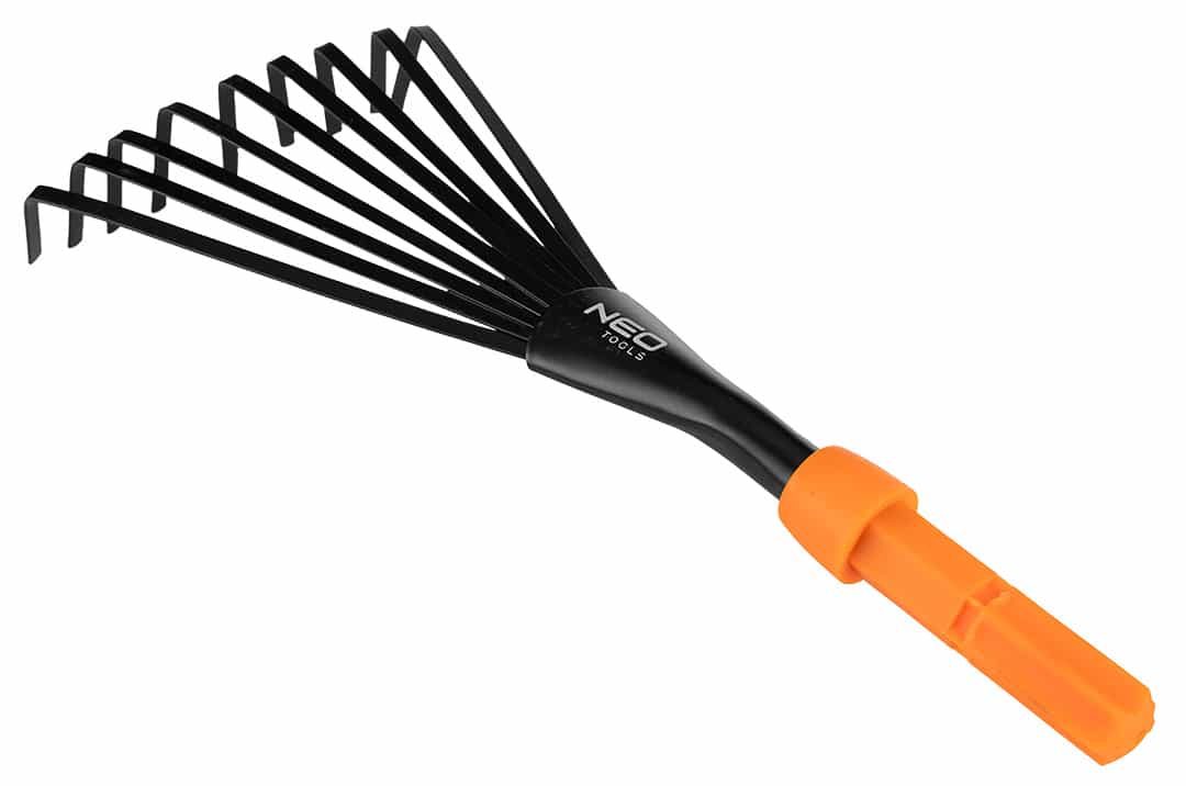 NEO TOOLS Small fan rake Click System - ideal for your garden 7