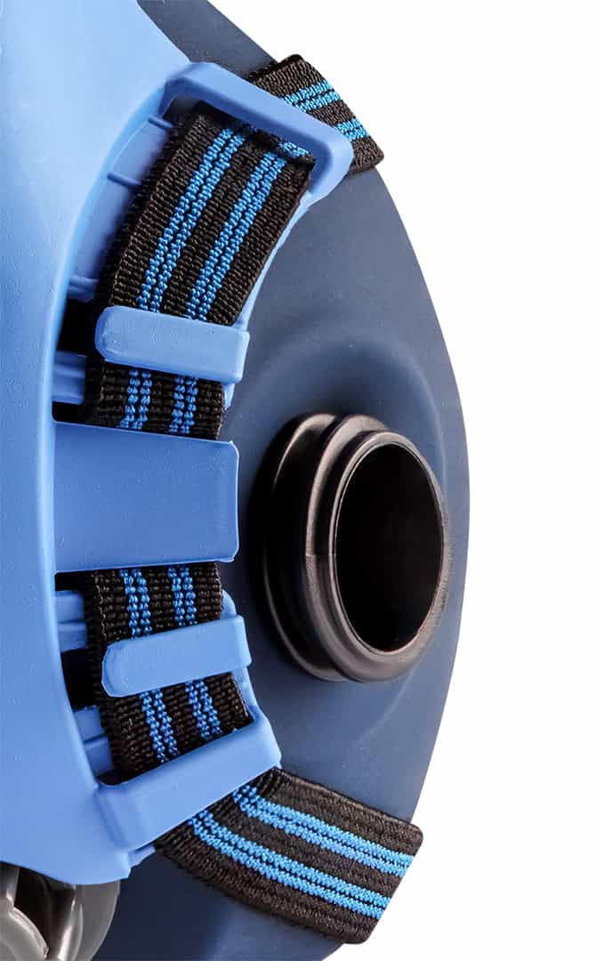 NEO TOOLS Silicone Half Mask + 2x P3 Filter - respiratory protection 8