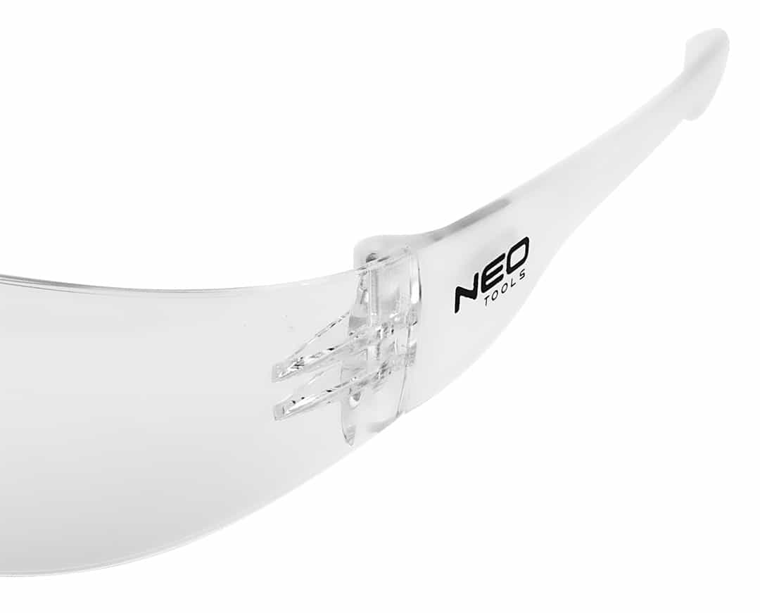 NEO Protective glasses, white lenses, class F - work safety 8