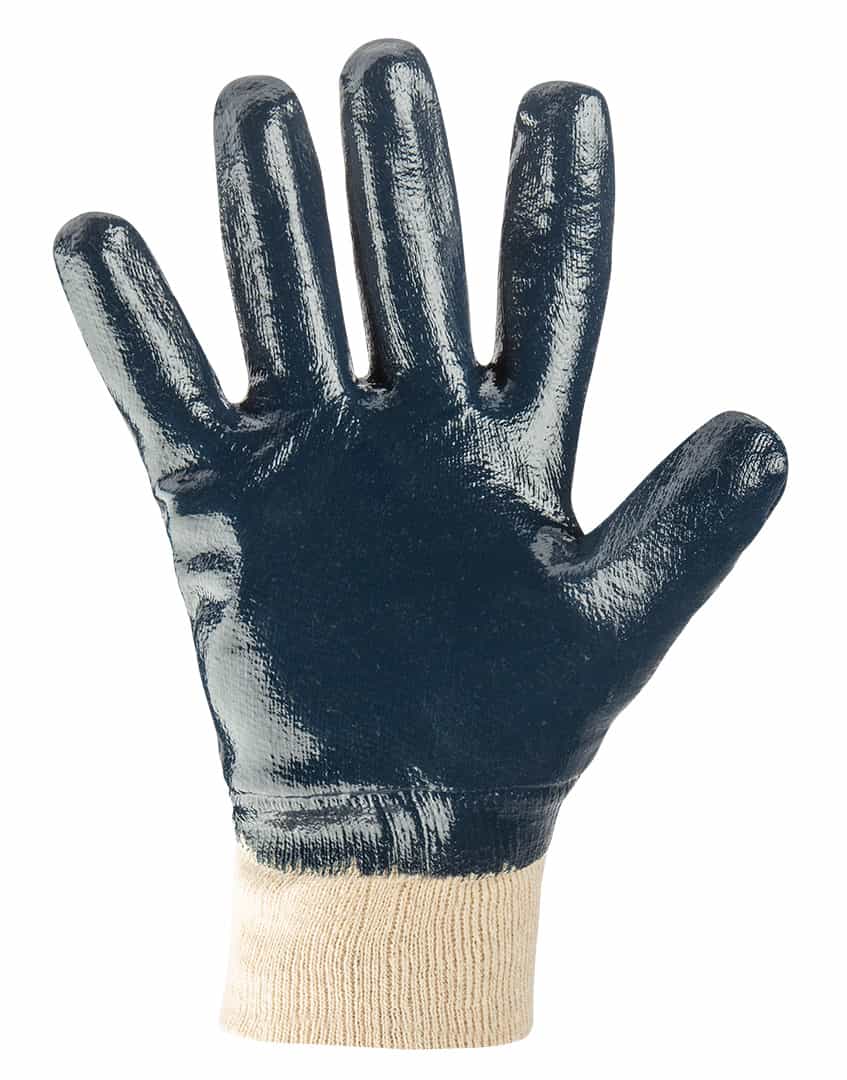 NEO Cotton work gloves with nitrile coating size 9 5