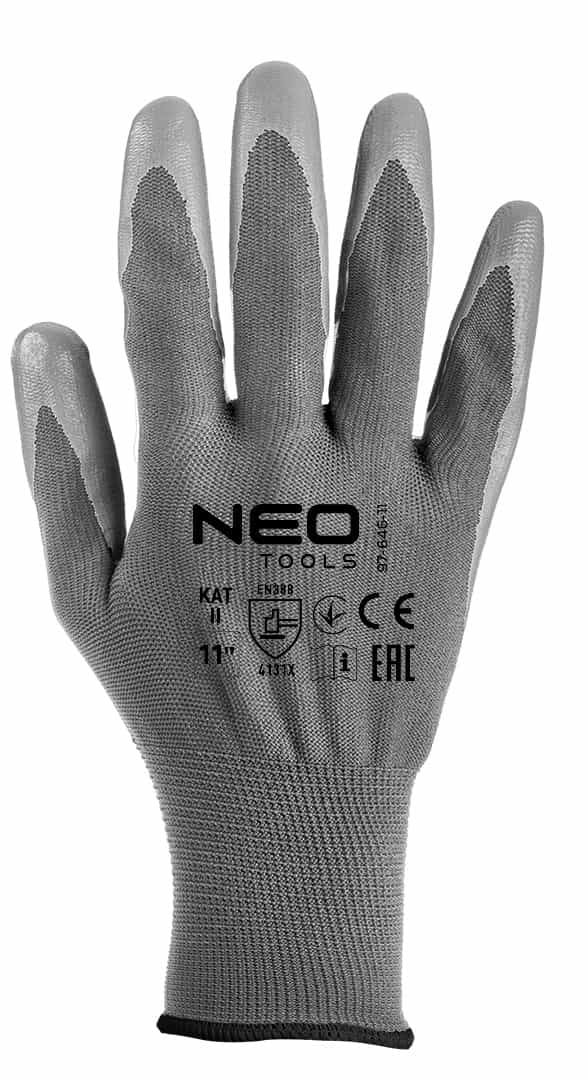 NEO TOOLS Work gloves polyester PU size 11 5
