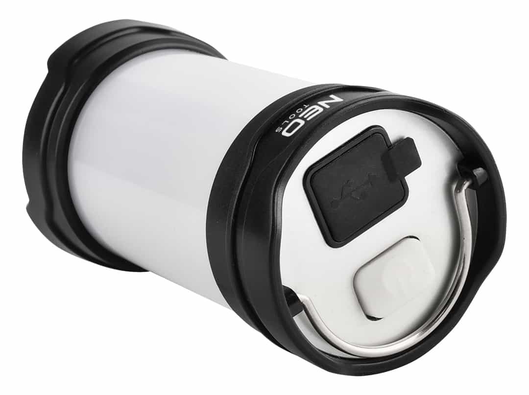 NEO TOOLS Survival lighting set 3in1 flashlight headlamp 10