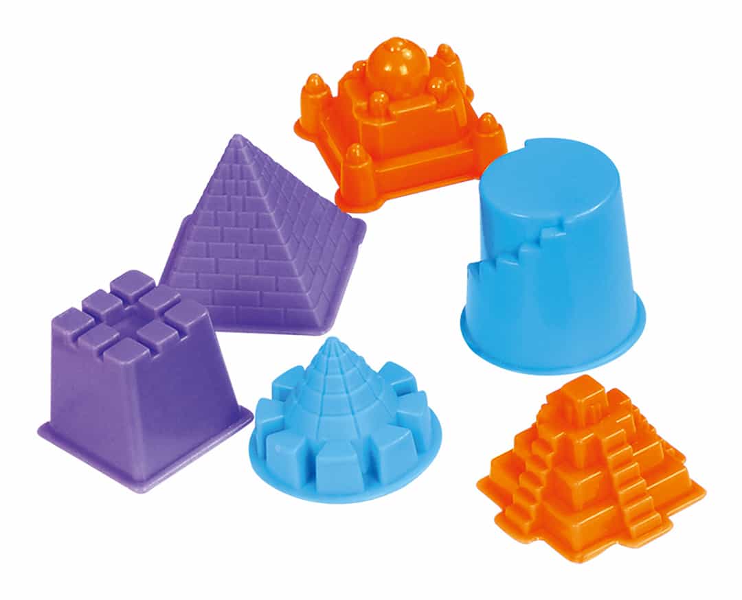 NEO TOOLS Construction site with kinetic sand - toy in a suitcase 8