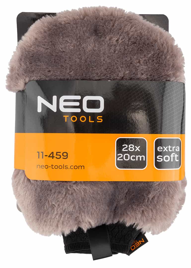 NEO TOOLS Delicate car wash mitt - microfiber 28x20 cm 9