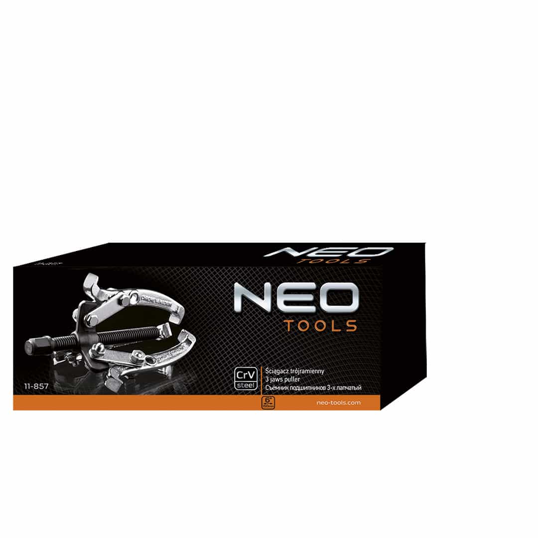 NEO TOOLS Three-Arm Puller 6 inch - Reliable Workshop Tool 9