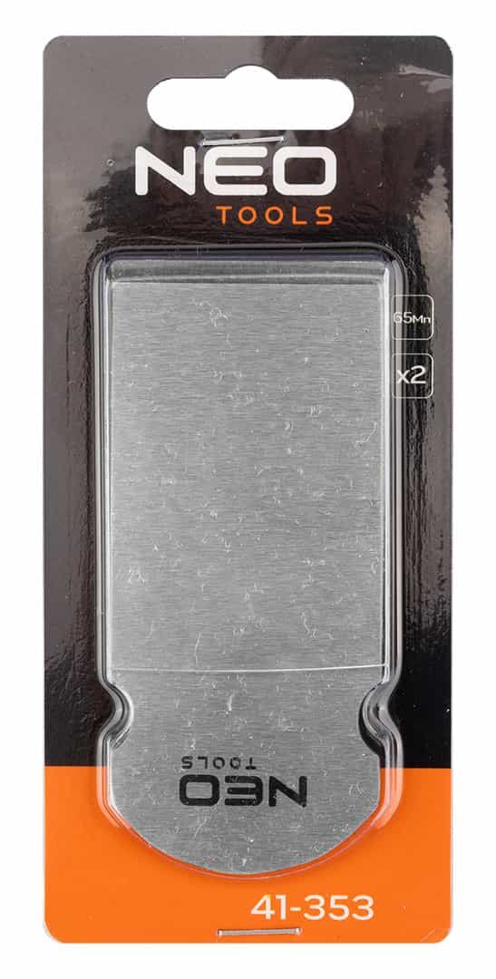 NEO TOOLS Planer Blades for Wood - Replacement, 2 pieces 8