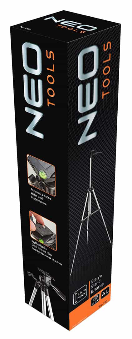 NEO Aluminum tripod 1.5 m 1/4" for cross lasers 5