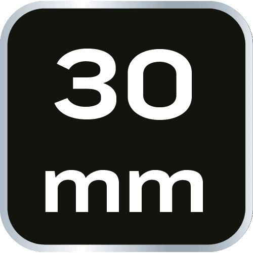 Nasadka Spline 1/2 cala 30 mm stal chromowo-wanadowa 6