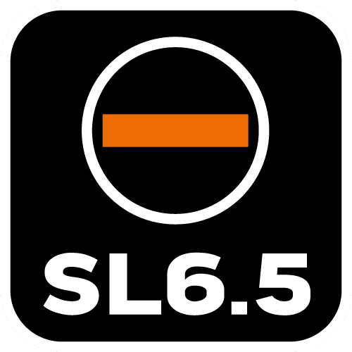 Impact driver bits SL6.5 x 25 mm - 2 pieces set 5