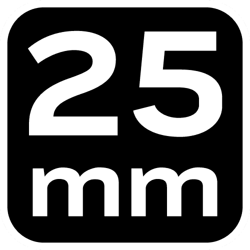 Impact driver bits SL6.5 x 25 mm - 2 pieces set 10