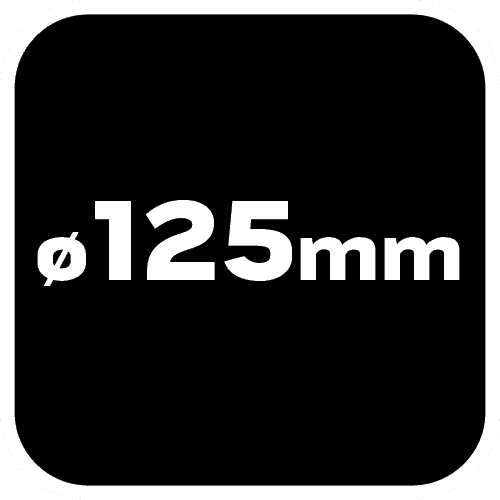 Diamond cutting disc 125 x 22.2 mm turbo wave - precise cutting 6