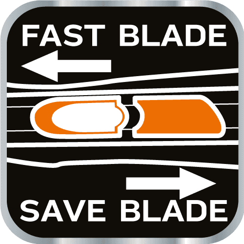 NEO Snap-off blade knife 18 mm - quick cut and blade lock 7