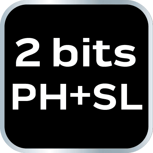 NEO TOOLS Folding knife with trapezoidal blade - 1+3 blades, 2 bits 5