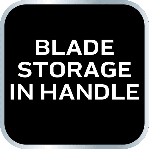 NEO TOOLS Folding knife with trapezoidal blade - 1+3 blades, 2 bits 7