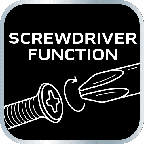 NEO TOOLS Folding knife with trapezoidal blade - 1+3 blades, 2 bits 10