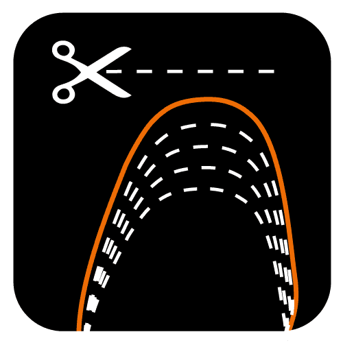 NEO TOOLS Active carbon shoe insoles - comfort for your feet 9