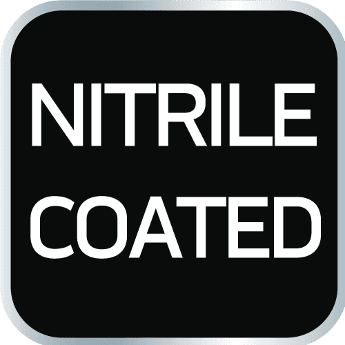 NEO Cotton work gloves with nitrile coating size 9 6