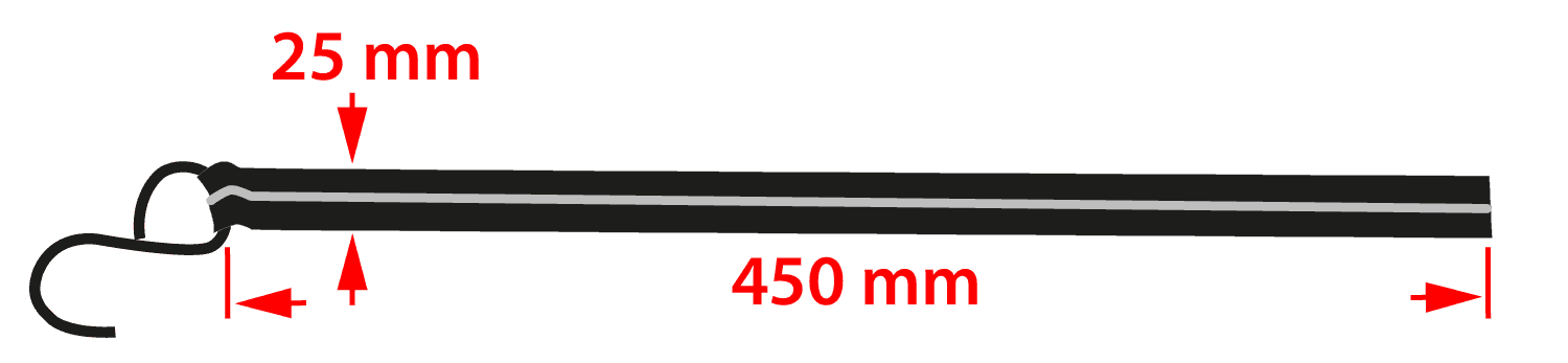 NEO TOOLS Lashing strap with ratchet 25 mm x 4.5 m - ideal for securing loads 9