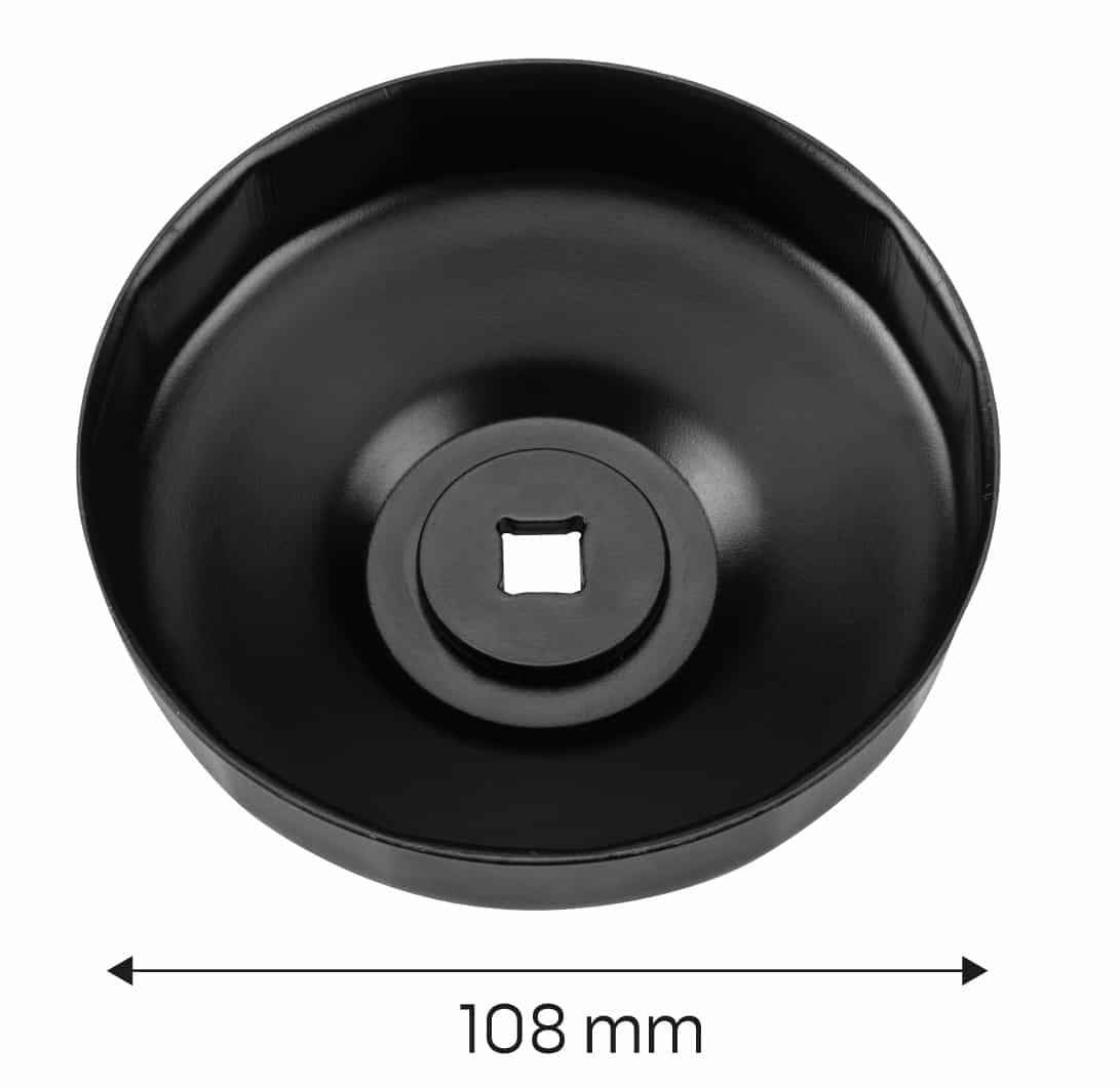 NEO Oil filter socket 108 mm 15-sided - reliable tool 7