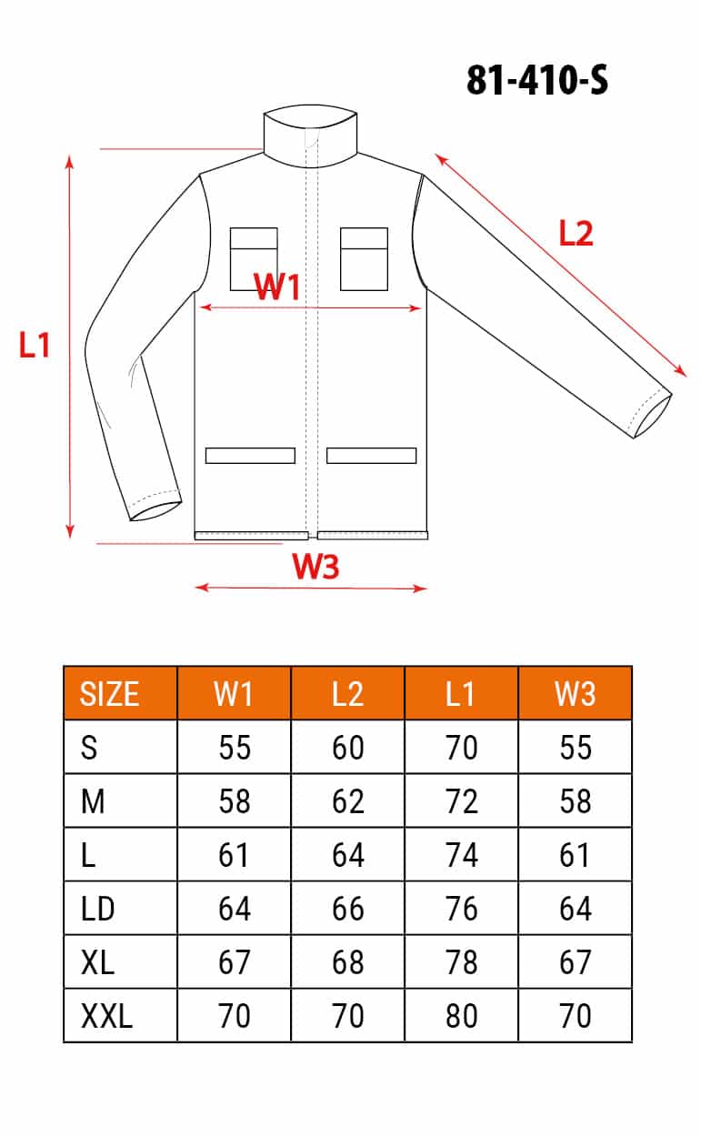 NEO BASIC Work Blouse - Comfort and durability at work 4