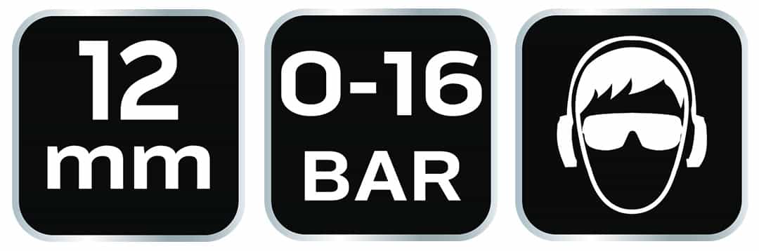 NEO Quick coupling for compressor with 12 mm hose outlet - reliable connection 5