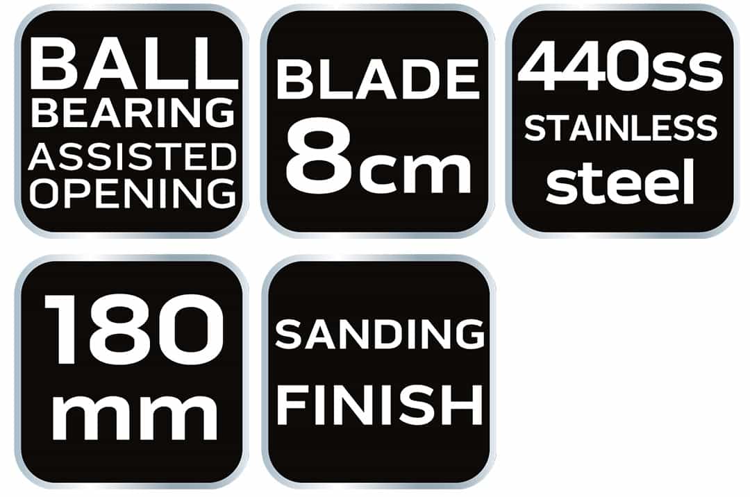 NEO Folding Survival Knife - 17.5 cm, perfect for expeditions 7