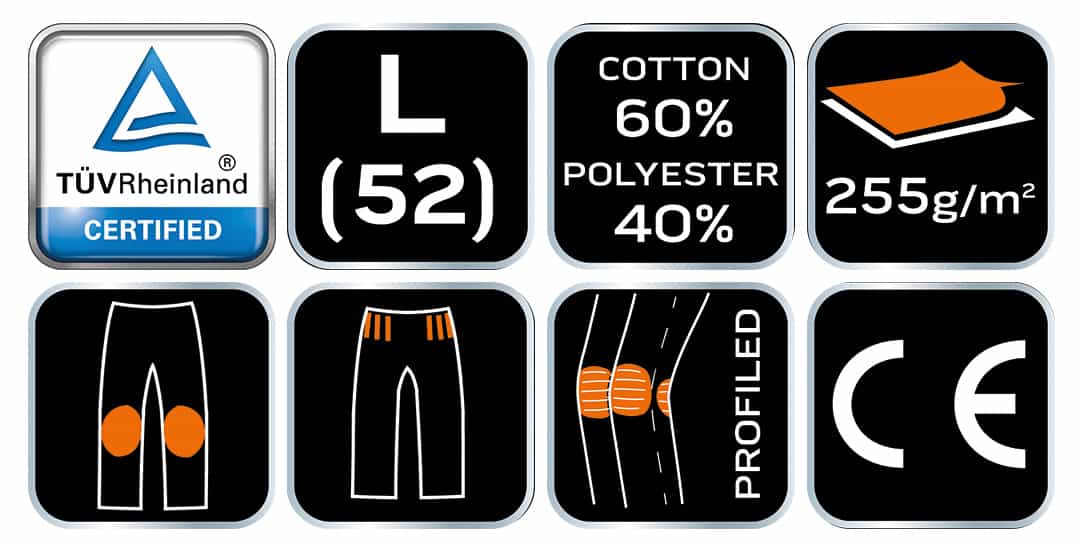 NEO CAMO olive work trousers, size L - perfect for work 3