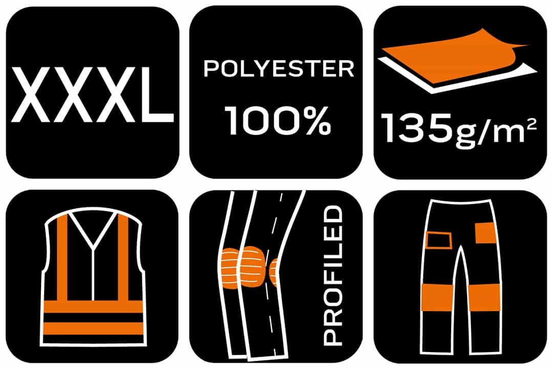 NEO TOOLS Mix&Match Work Trousers Stretch Black XXXL 4