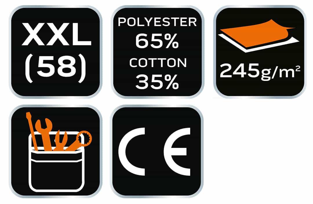 NEO BASIC Work Jacket, Size XXL/58 3