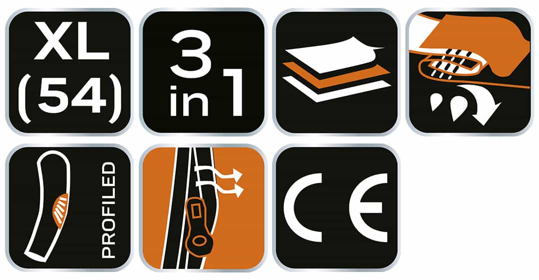 3-in-1 Jacket with 10000 PREMIUM membrane, size XL 9