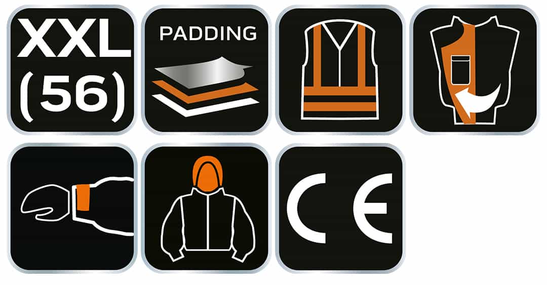 NEO Camo work jacket, size XXL - ideal for working in harsh conditions 3