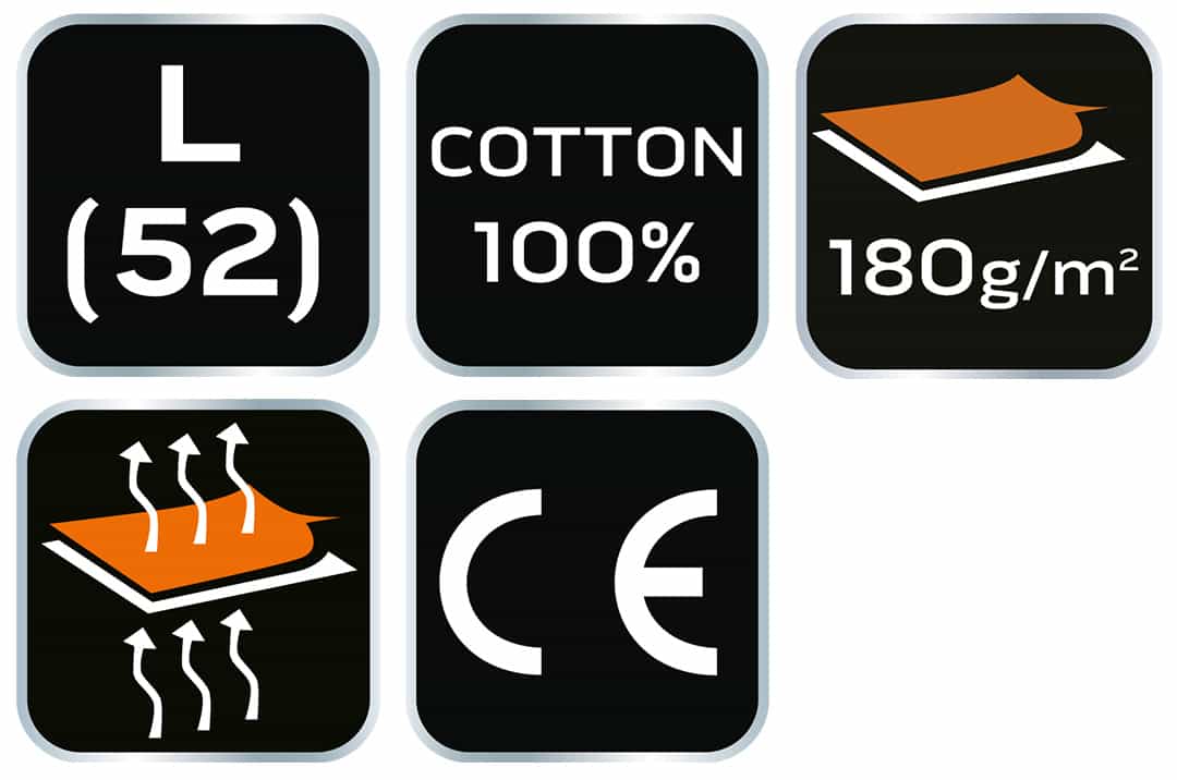 NEO TOOLS Outdoor T-shirt, mountains, size L - comfort and style 7