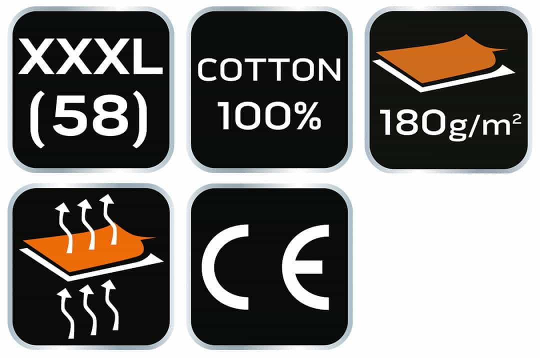 NEO Green cotton T-shirt size XXXL - comfortable and stylish 3