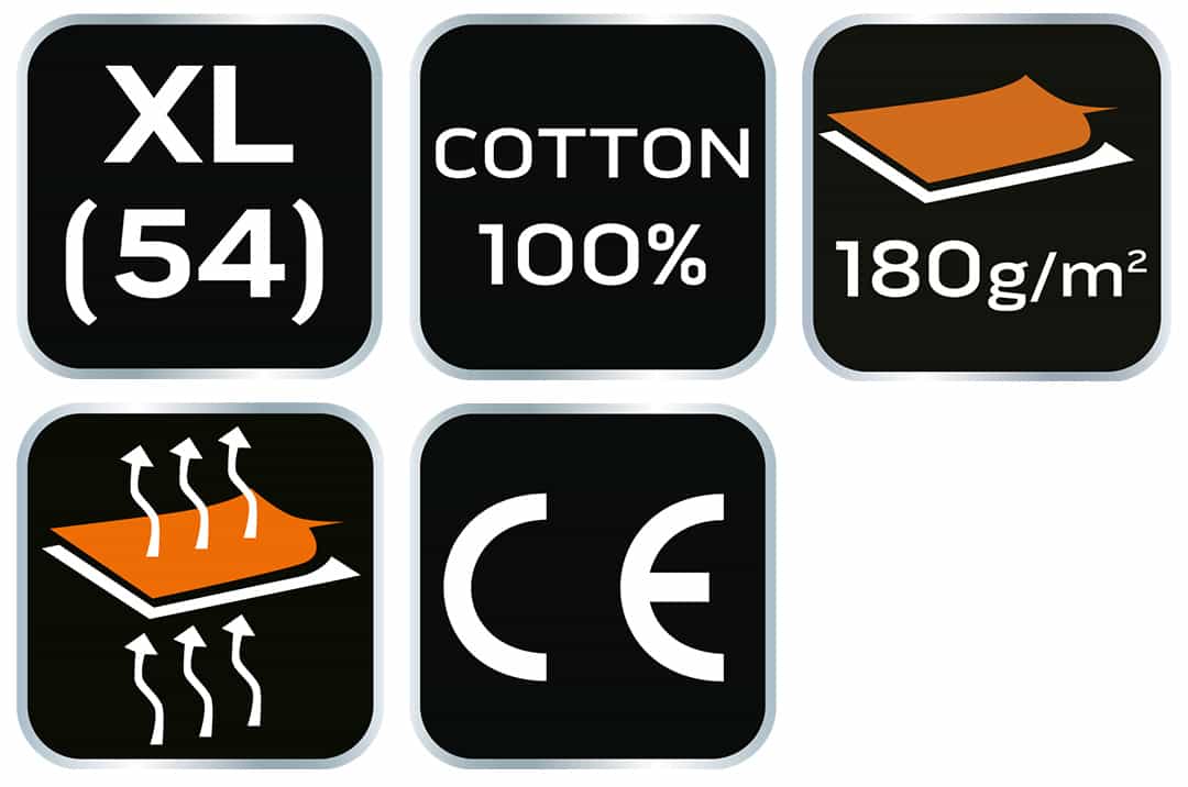 NEO TOOLS T-shirt with workshop print, size XL 7