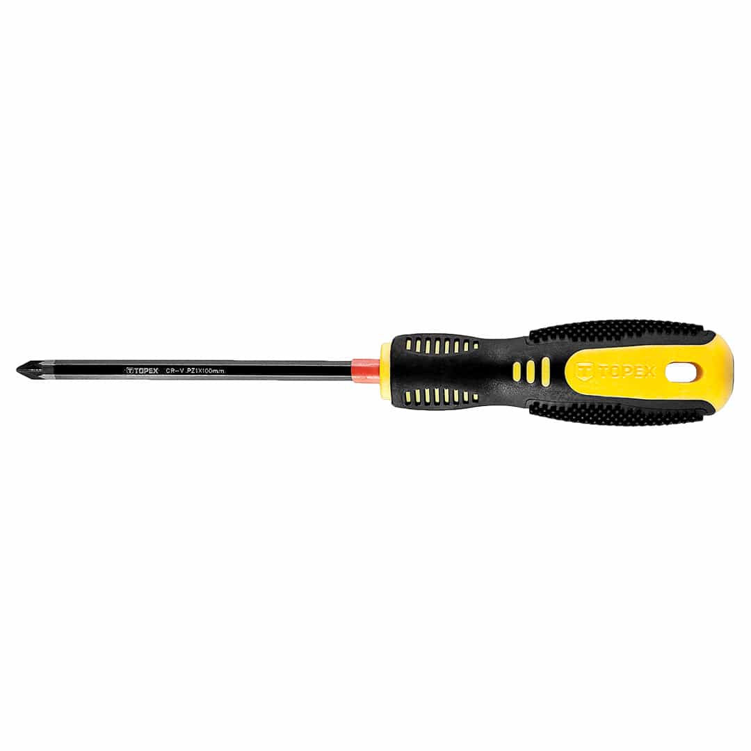 TOPEX Pozidriv Screwdriver PZ1 x 100 mm - reliable in every workshop 2