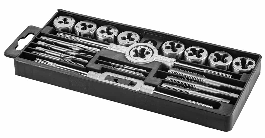 TOPEX Die and tap set M3-M12 - 20 pieces for DIY enthusiasts 7
