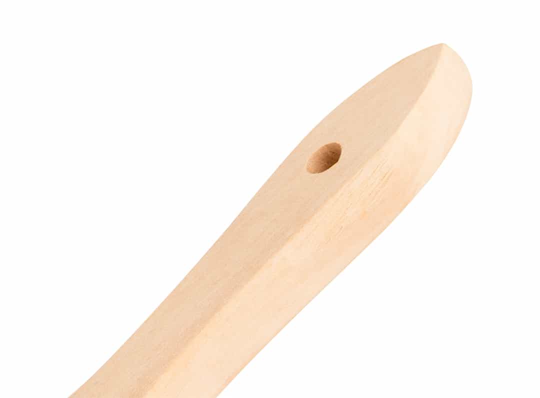 Topex Wire brush 4-row with wooden handle - ideal for the workshop 4